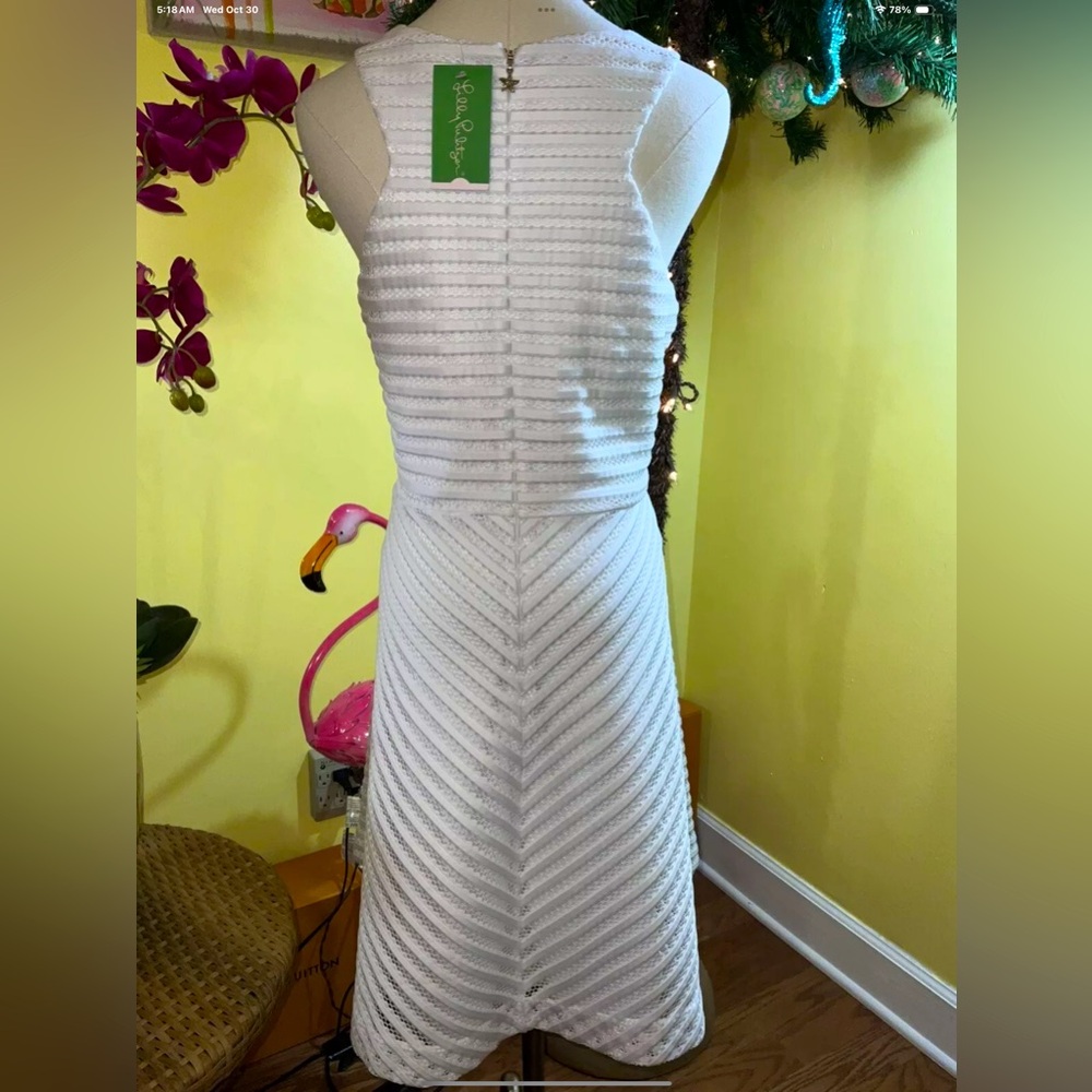 Lilly Pulitzer Megyn Dress White Size XL - Picture 3 of 16